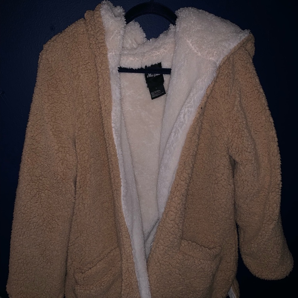 Tan teddy coat